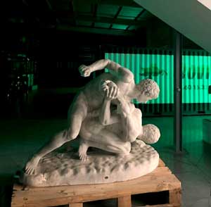 La sculpture en plâtre restaurée à Bordeaux