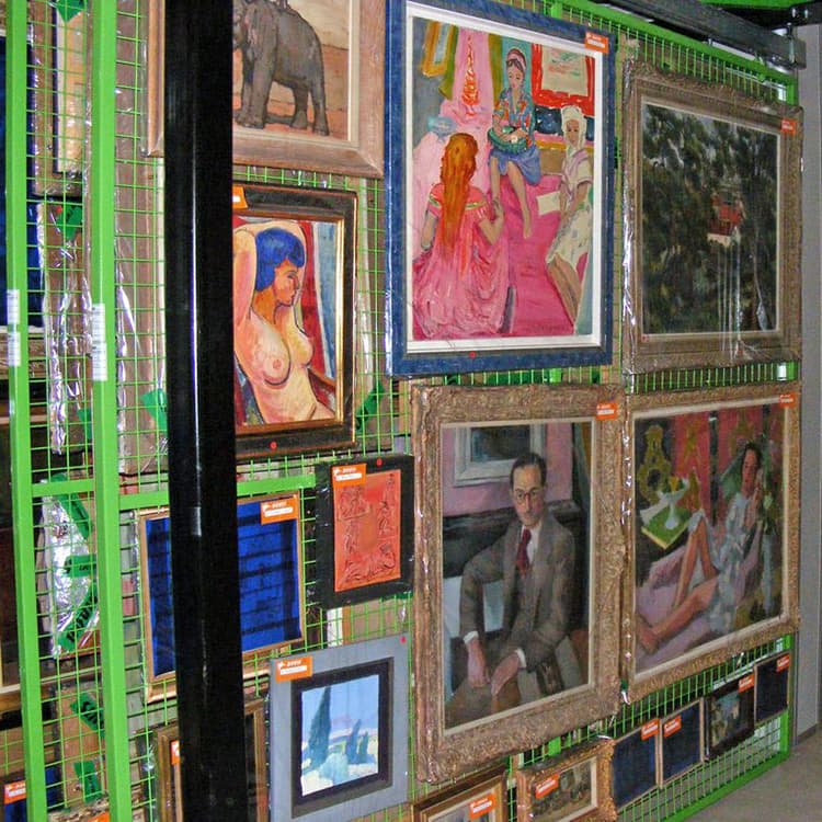 Stockage d'œuvres d'art sécurisés pour particuliers et collectionneurs par Bovis Fine Art