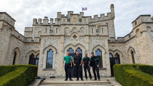 Déménagement d’œuvres d’art au Château d’Hardelot