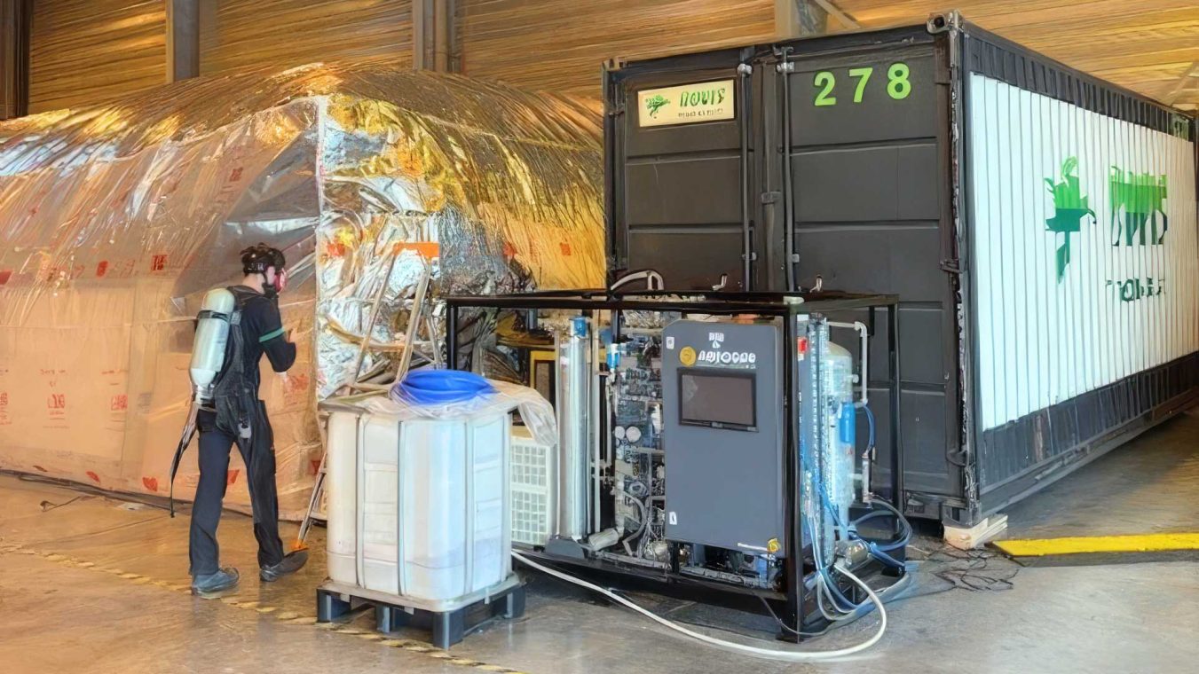 Traitement par anoxie dynamique pour le Musée national de la Marine à Rochefort (17)