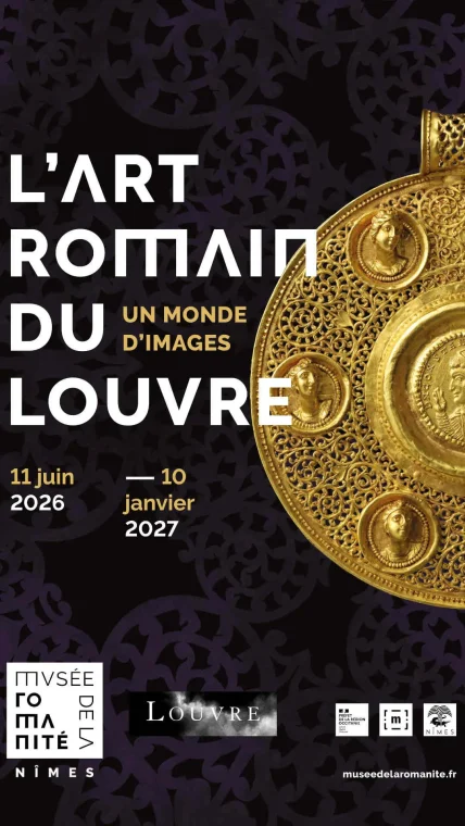 Exposition « L’art romain du Louvre. Un monde d’images » à Nîmes.